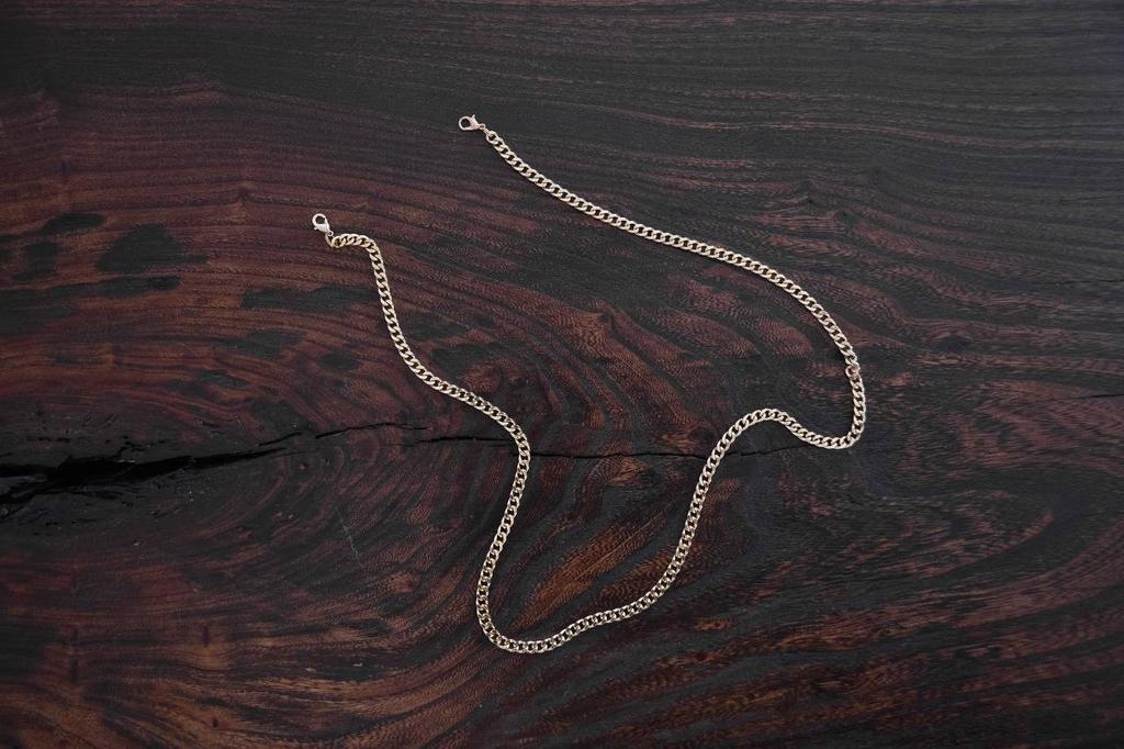 Цепочка съемная золотого оттенка