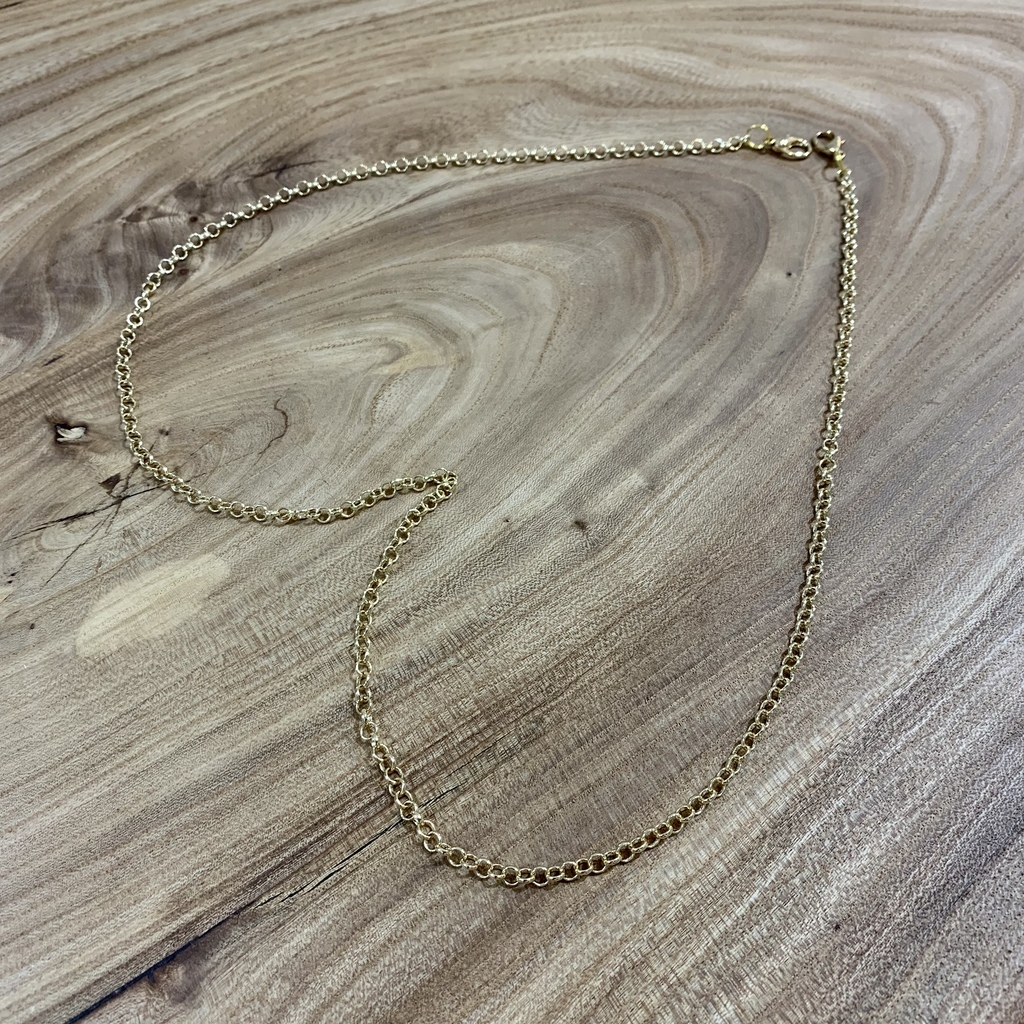 Цепочка тонкая съемная одинарная