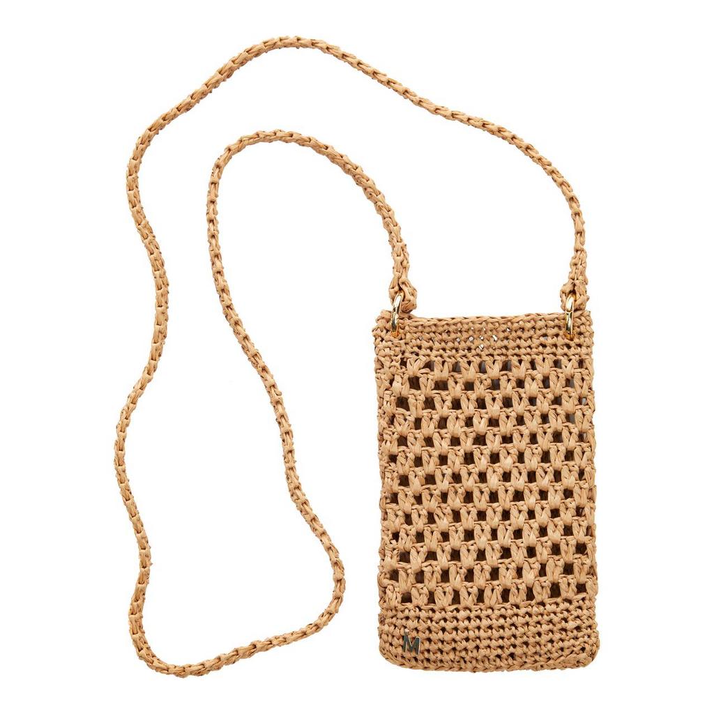 Мини-сумка из рафии
