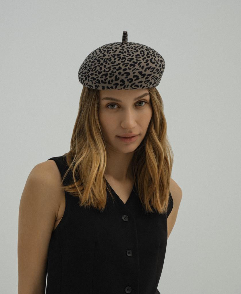 Берет из фетра «РИВ»-«RIVE»/лео