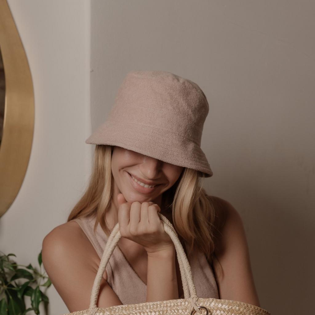 Панама махровая/карамель