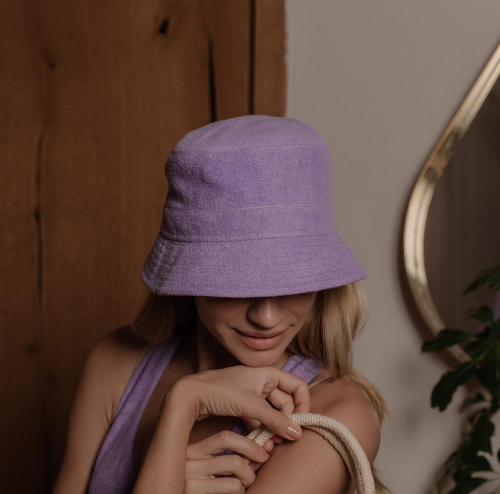 Панама махровая/лаванда