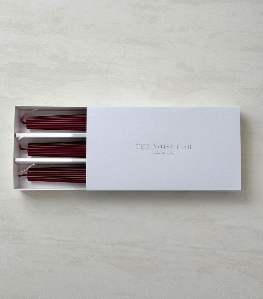 Набор высоких свечей Bordeaux