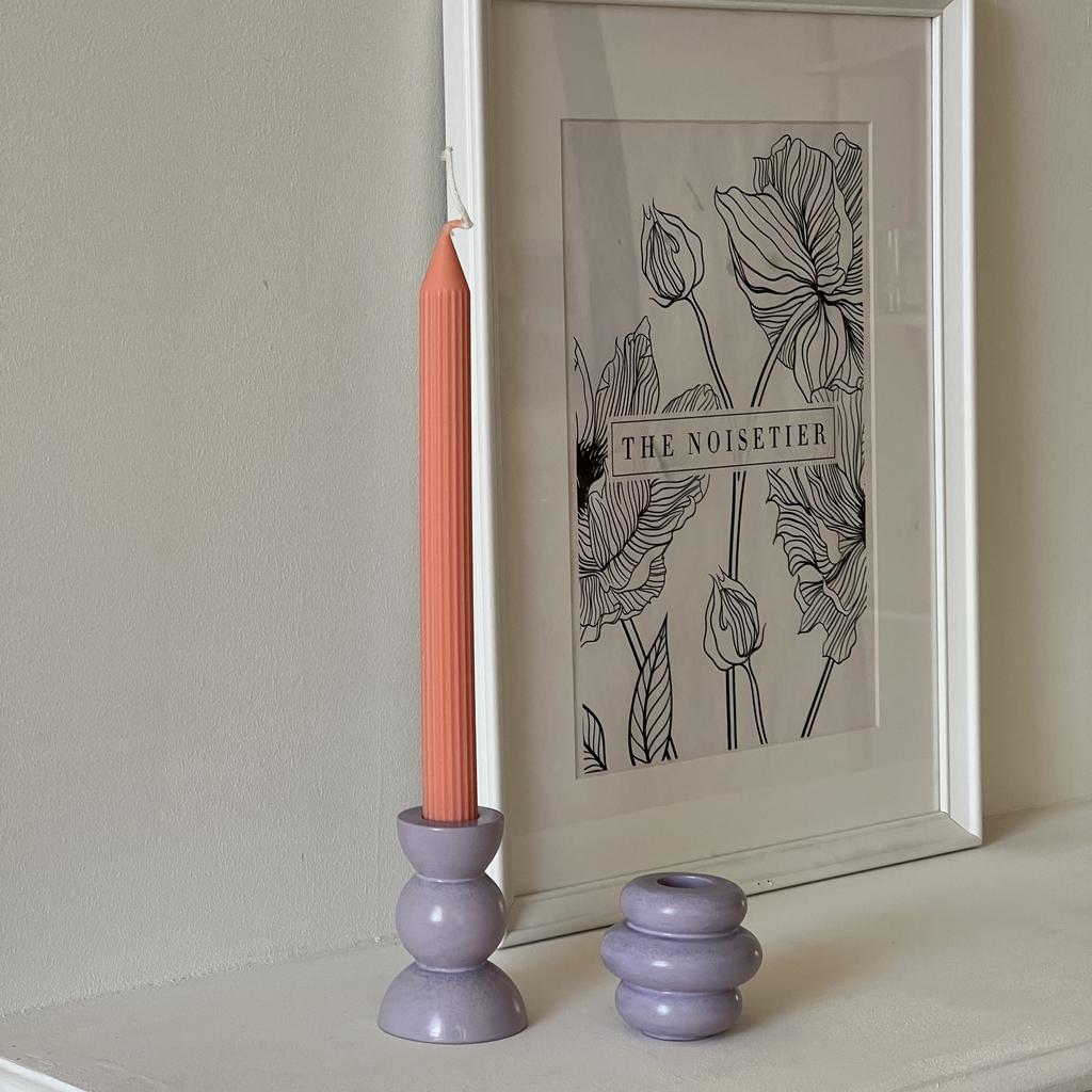 Набор подсвечников Figures Purple