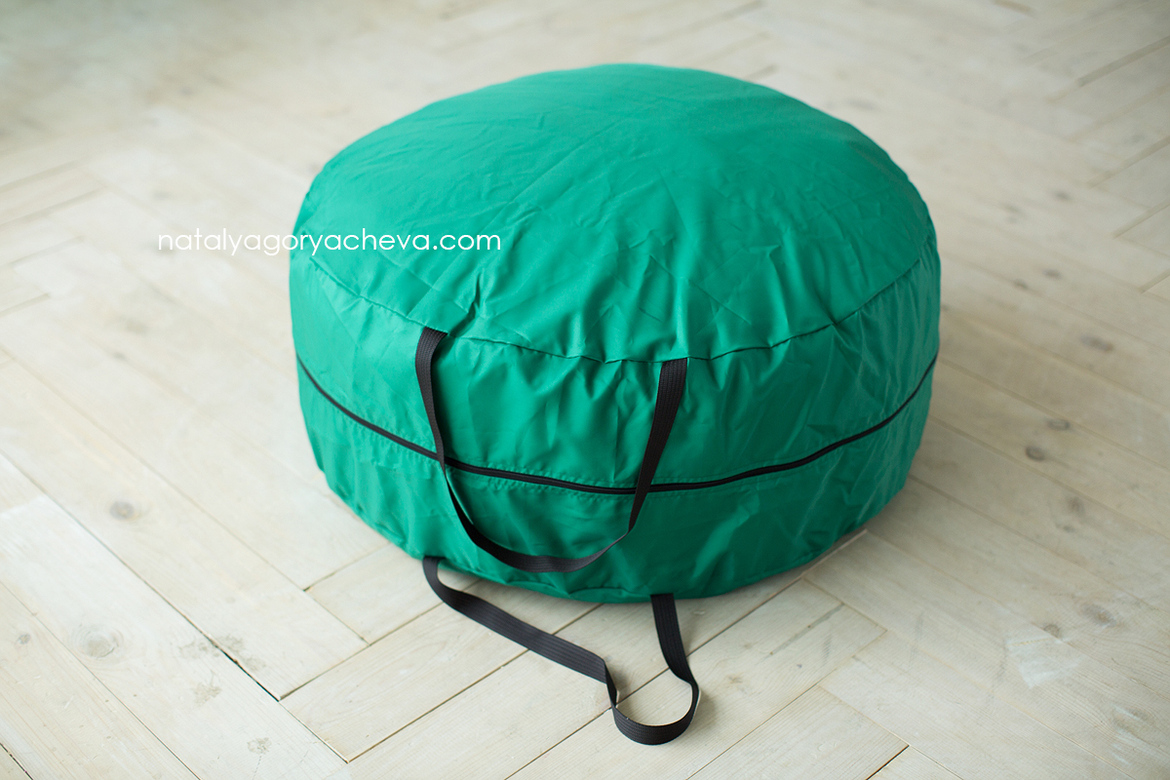 Чехол для круглого бинбэга