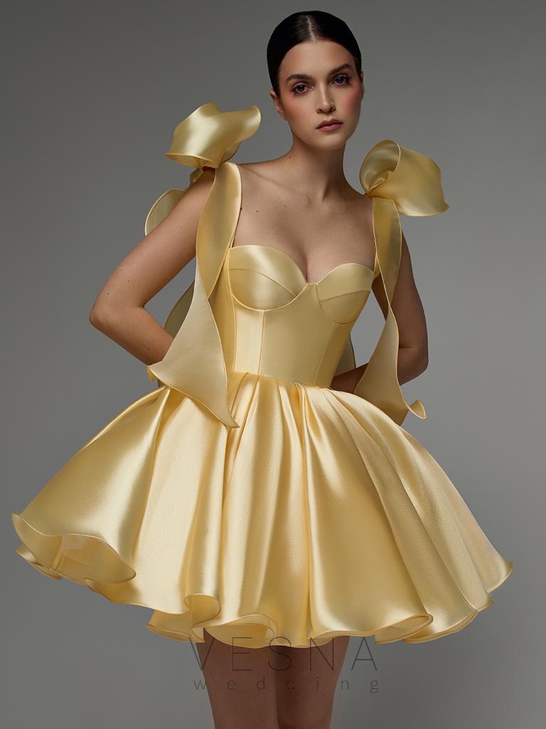 Вечернее платье Принцесс Силк Ваниль