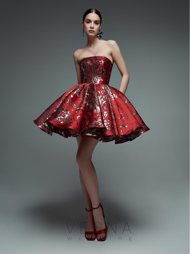 Evening dress Nika Shanghai Red