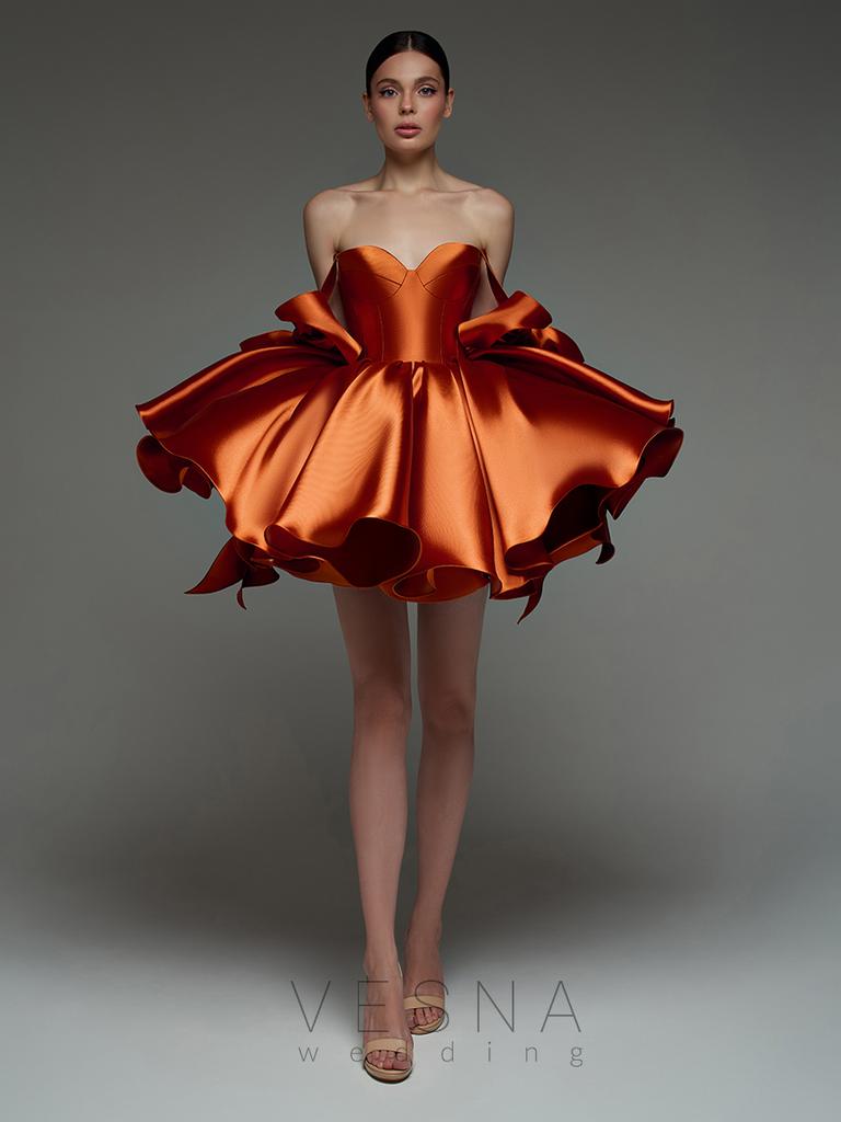 Вечернее платье Принцессы Шафран