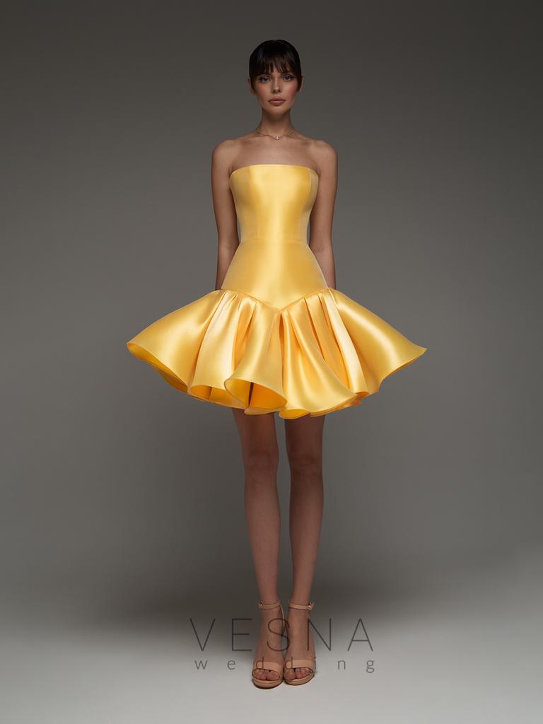 Вечернее платье Сабрин Еллоу Соф