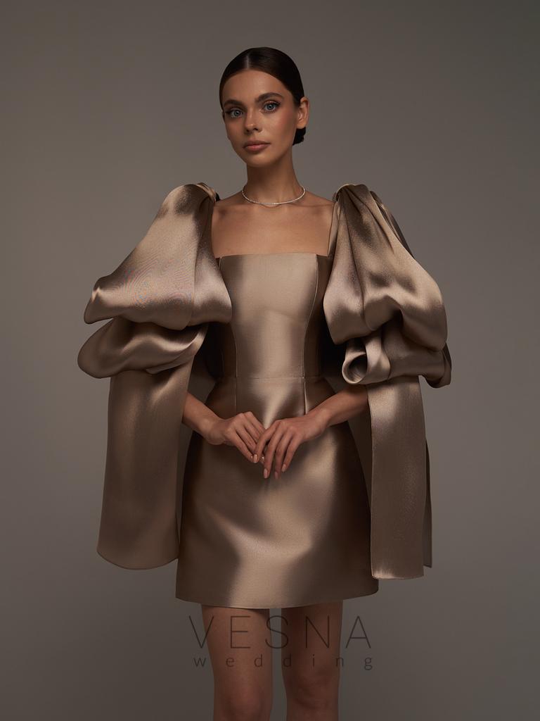 Evening dress Polli Mocha