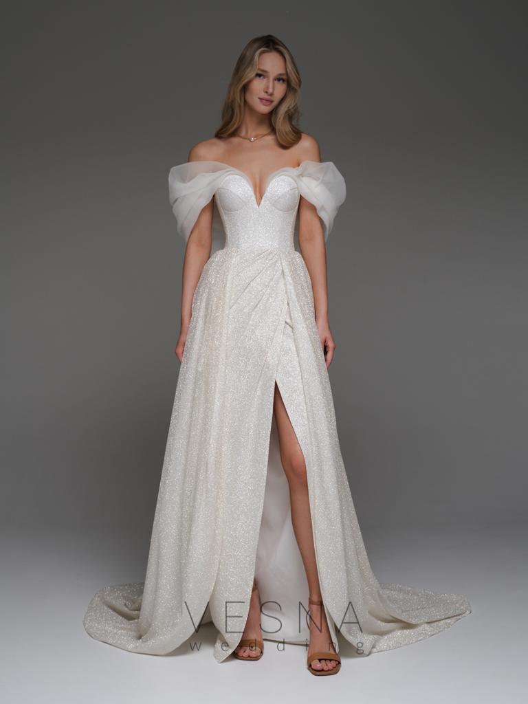 Wedding dress Jessica Cloud+train