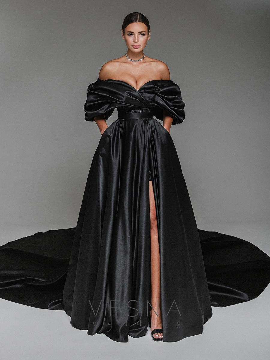 Вечернее платье Беатриче Нуар с юбкой