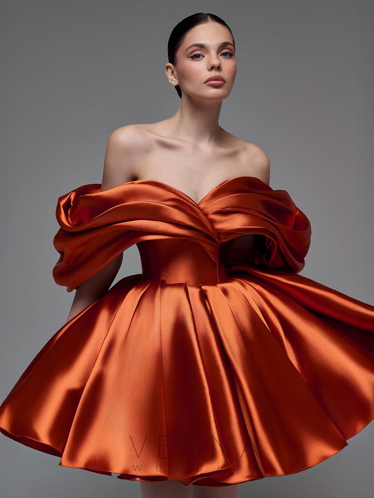 Evening dress Rafaella  Saffron