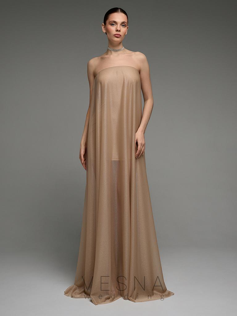 Evening dress Efel nude
