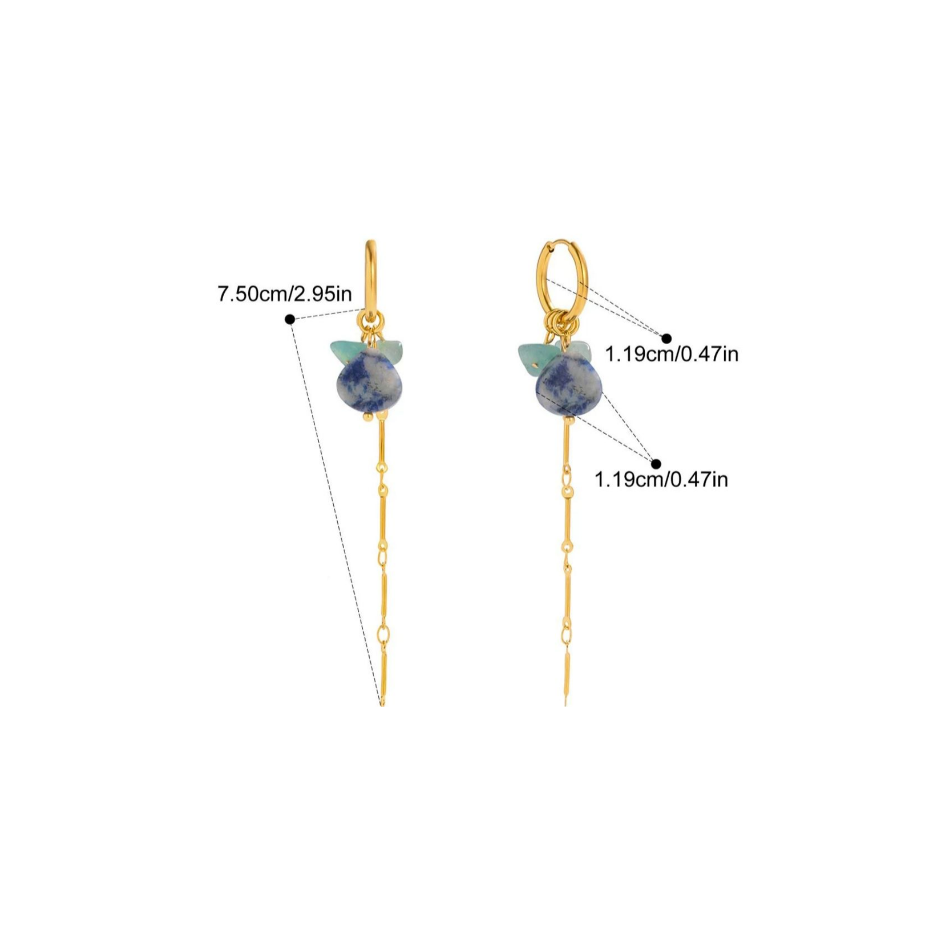 серьги НИМФЕЯ