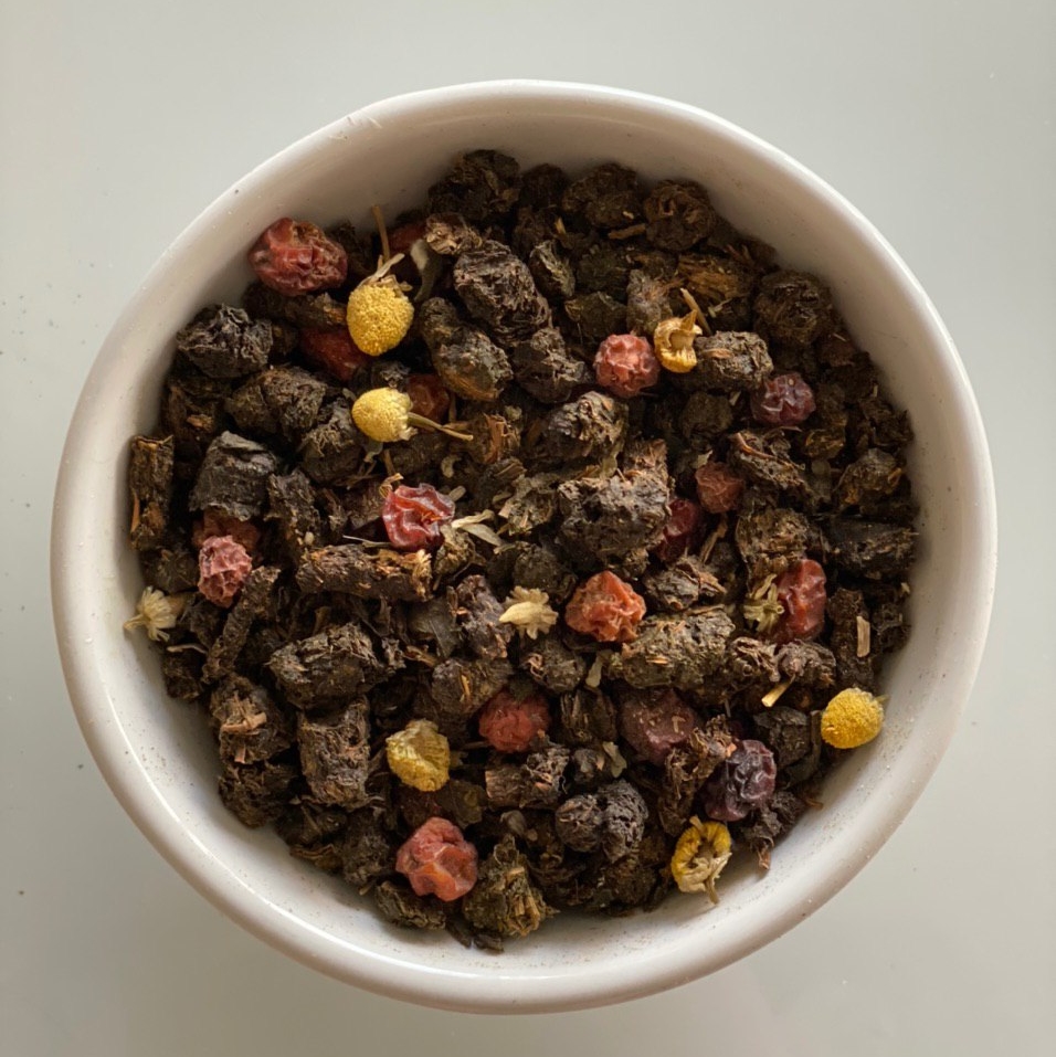 Травяной чай DETOX с ромашкой и ягодами рябины