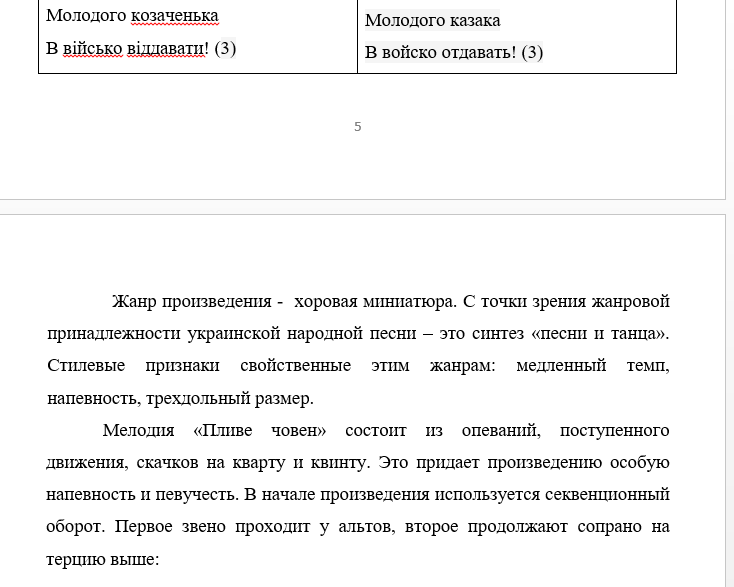 Леонтович Пливе човен