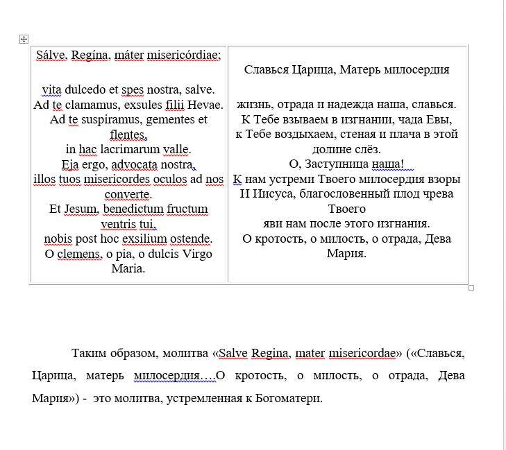 Пуленк Salve Regina