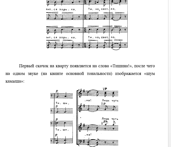 Чесноков Теплится зорька