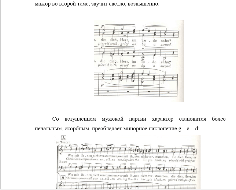 Шуберт Stabat mater 5 номер Coro