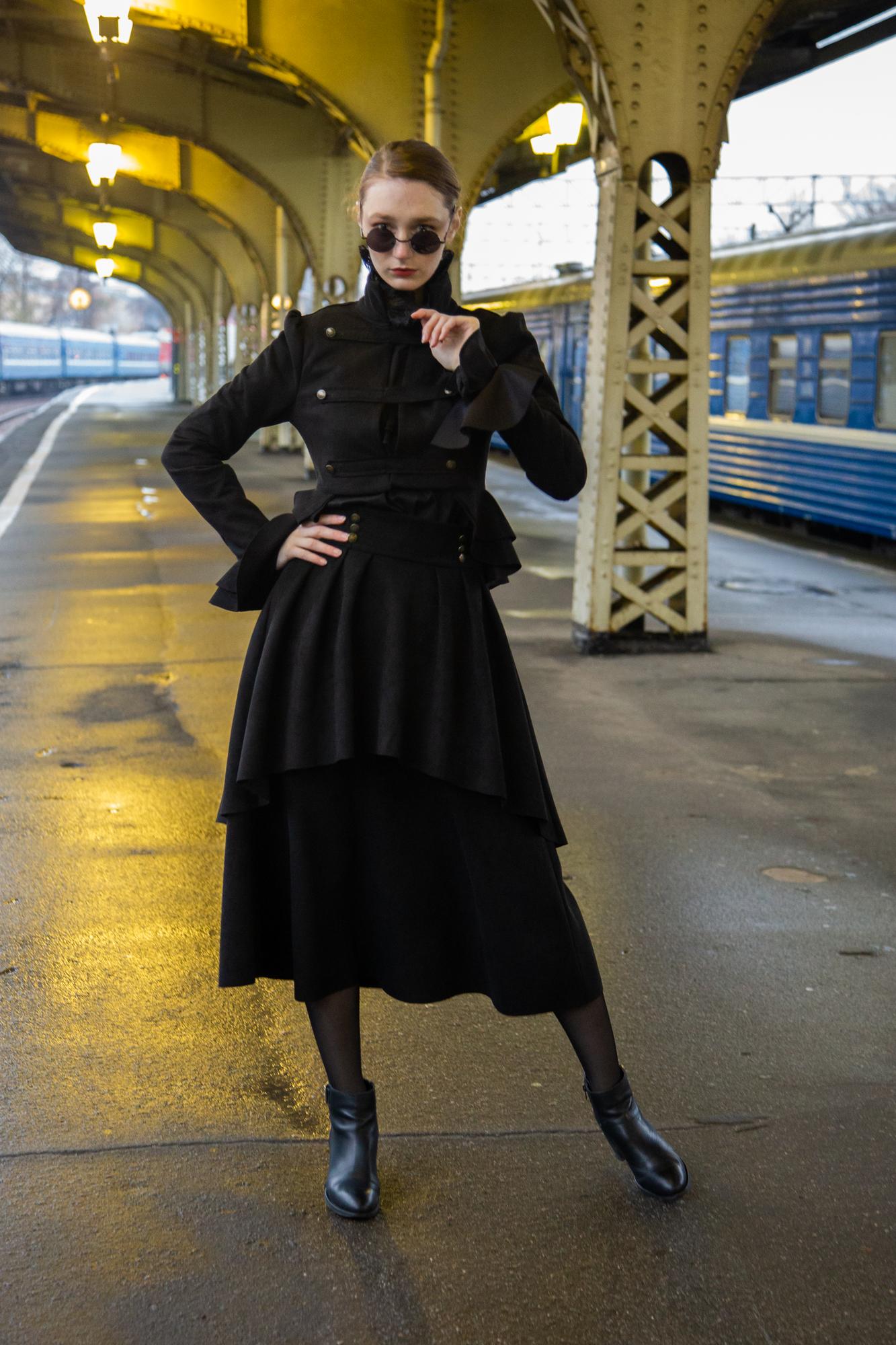 Жакет  Ирен  из экозамши