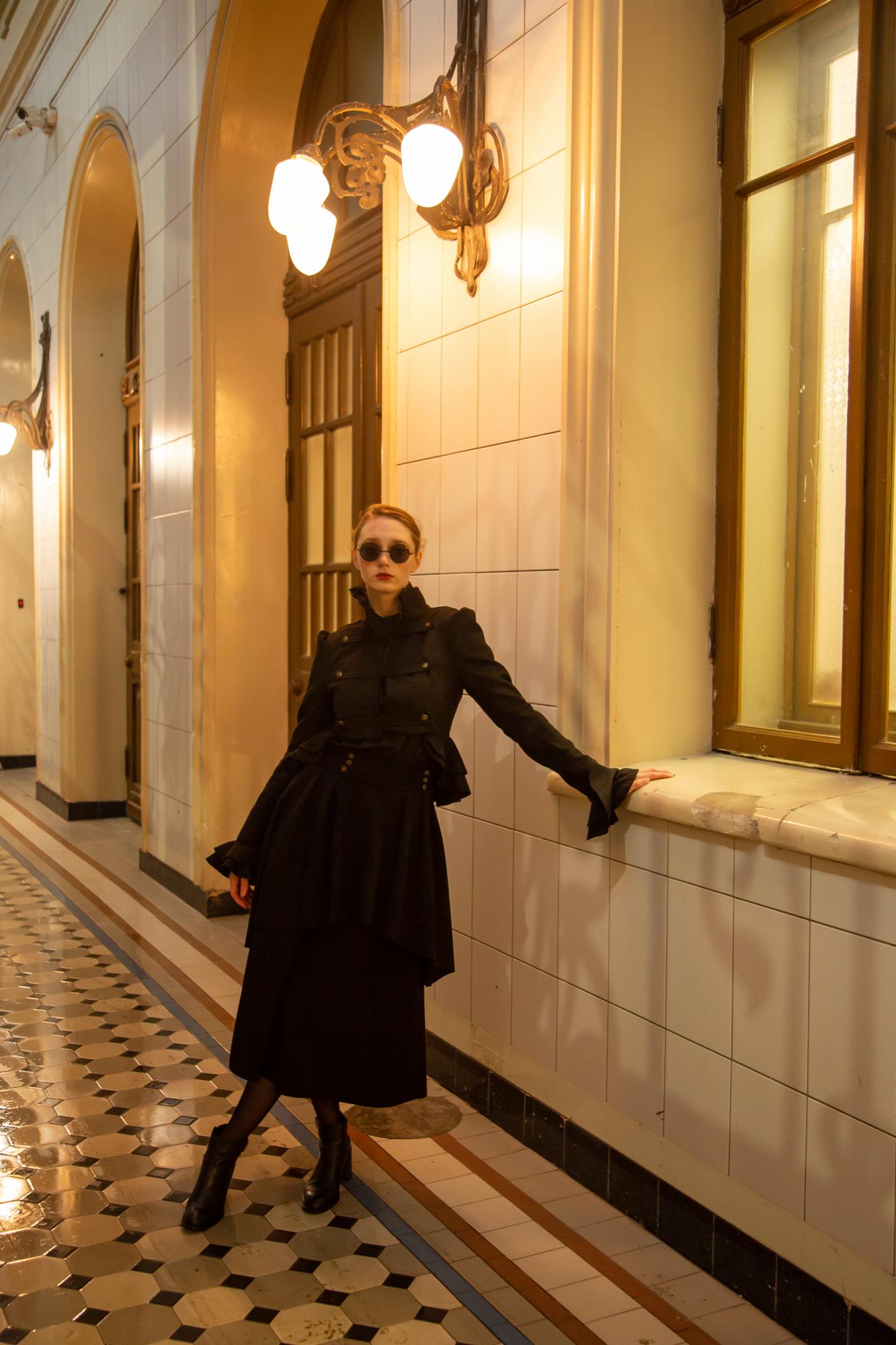 Костюм Ирен из экозамши