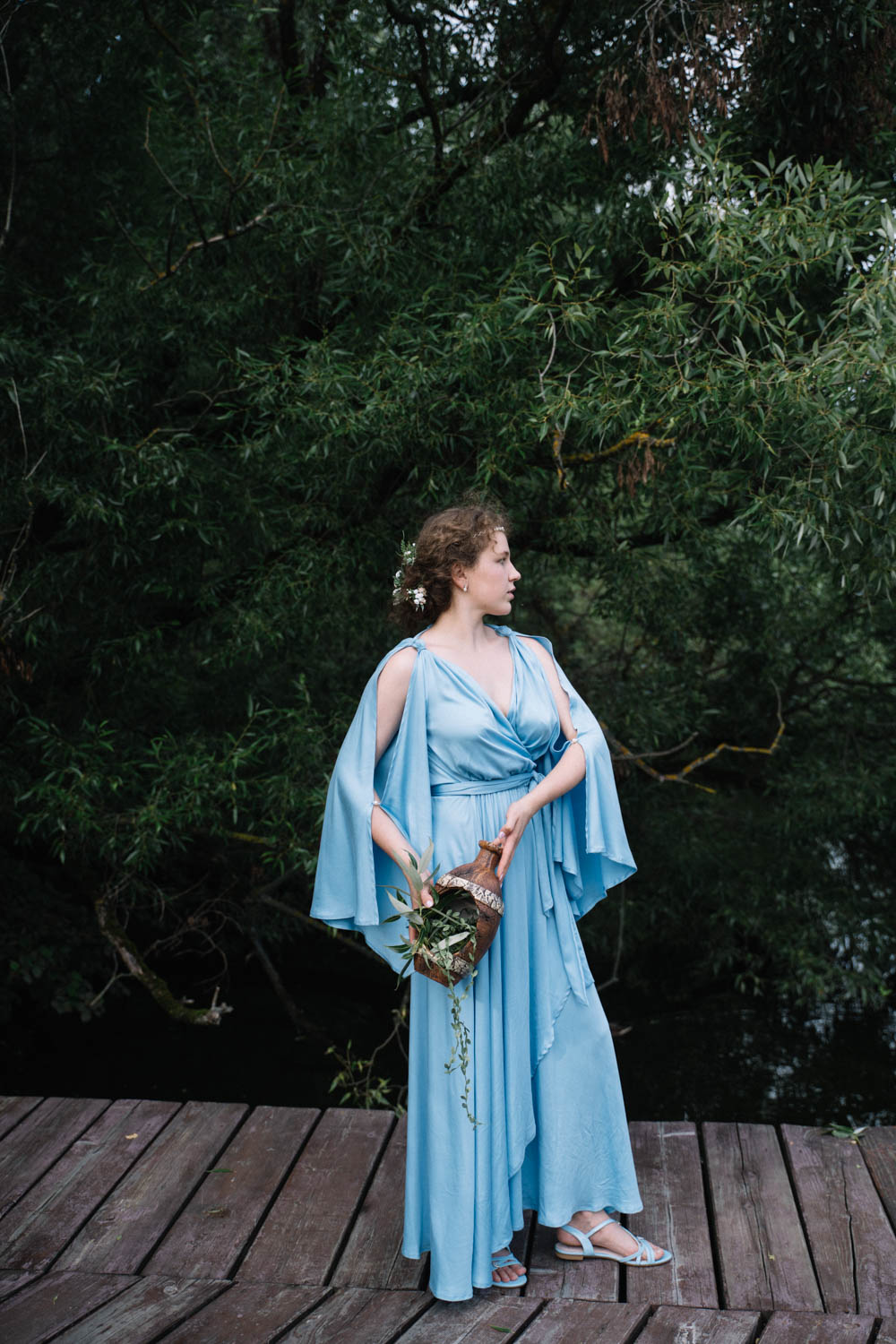 Платье на запах Афродита