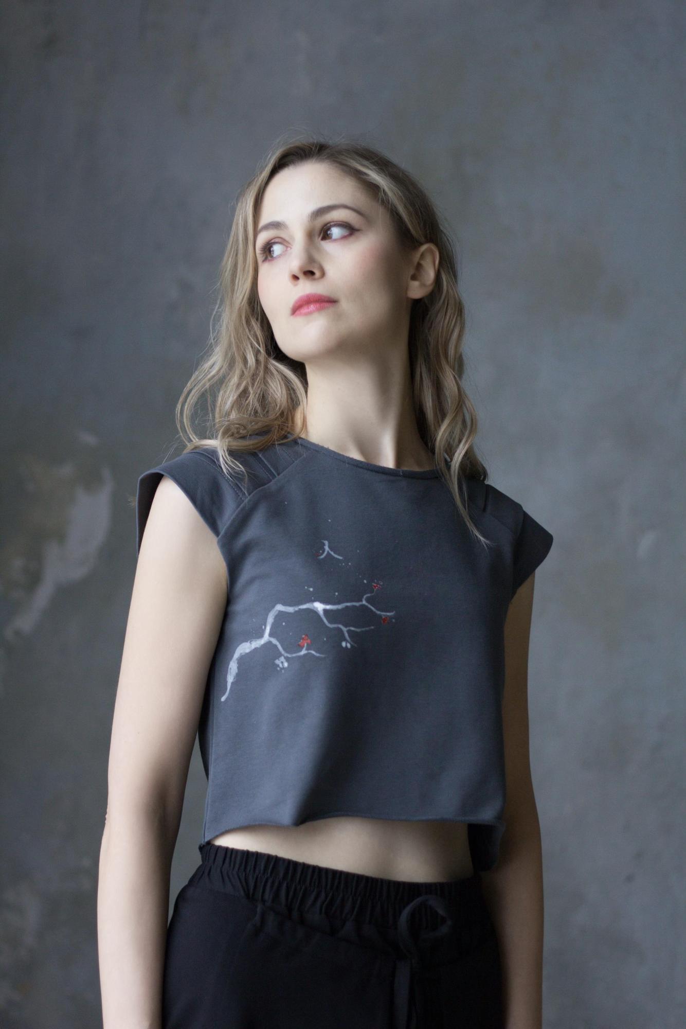 Кроп-топ Иерусалим Сакура