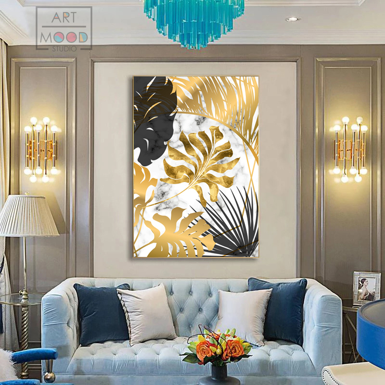 ПОСТЕР GOLDEN LEAF