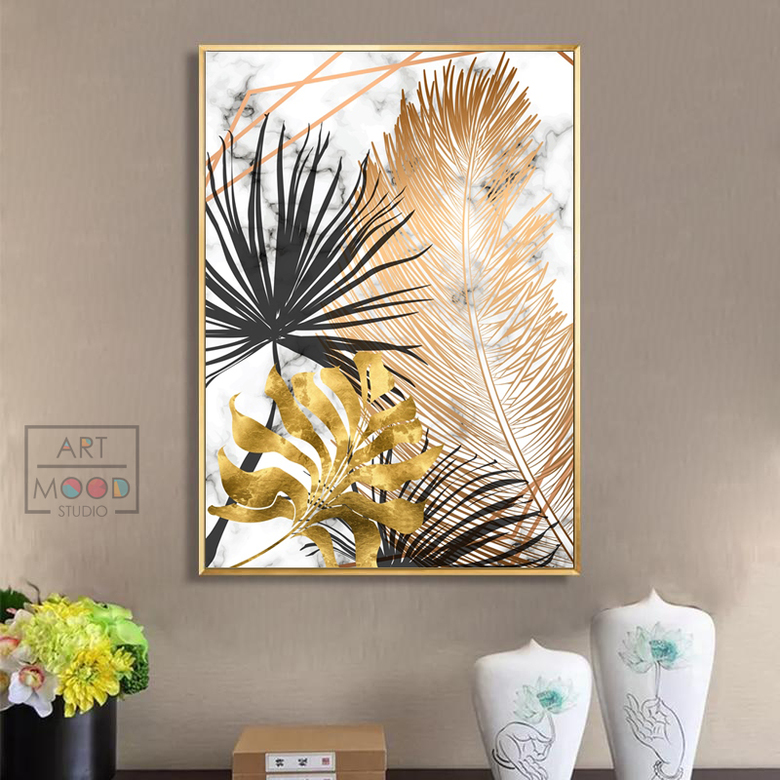 ПОСТЕР ЗОЛОТОЙ ЛИСТ