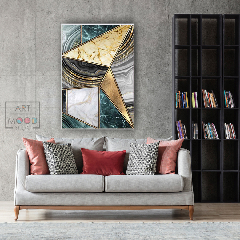 ПОСТЕР MARBLE PLATE