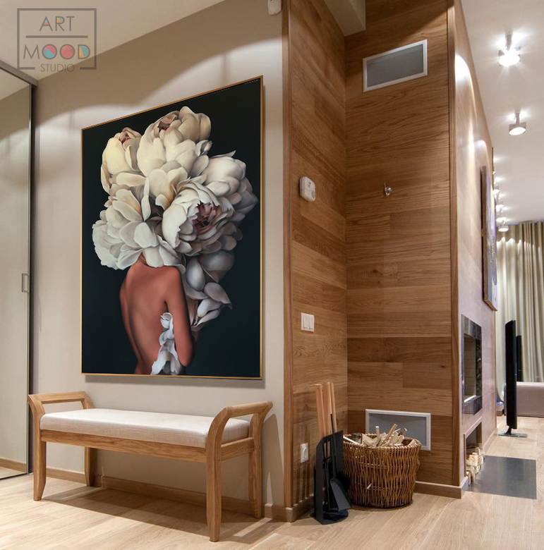 ПОСТЕР FLORAL WOMAN #3