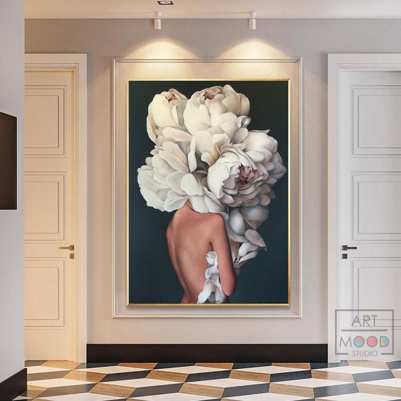 ПОСТЕР FLORAL WOMAN #3