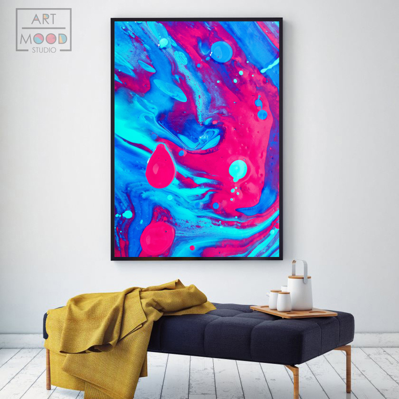 ПОСТЕР COLORED PLASMA