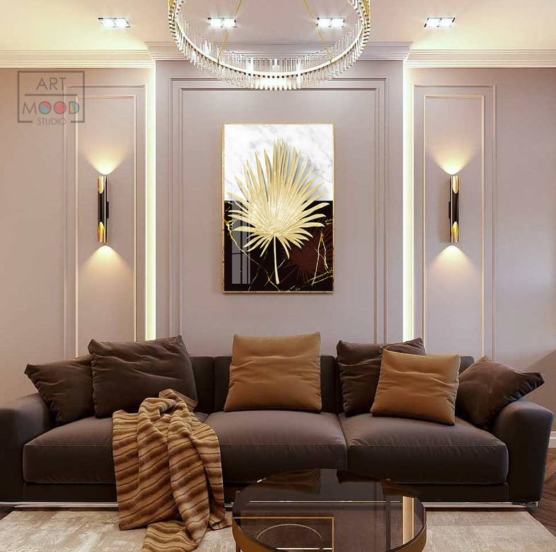 ПОСТЕР ЗОЛОТОЙ ЛИСТ №2