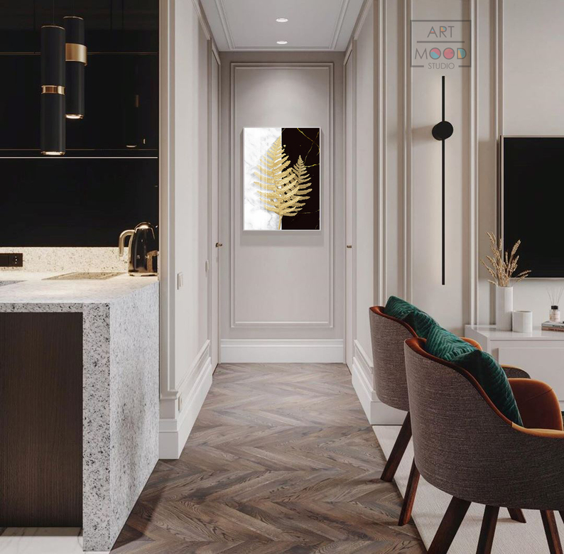 ПОСТЕР ЗОЛОТОЙ ЛИСТ №3