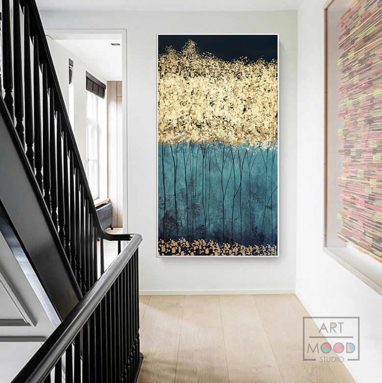 ПОСТЕР АБСТРАКТНЫЕ ЦВЕТЫ #2