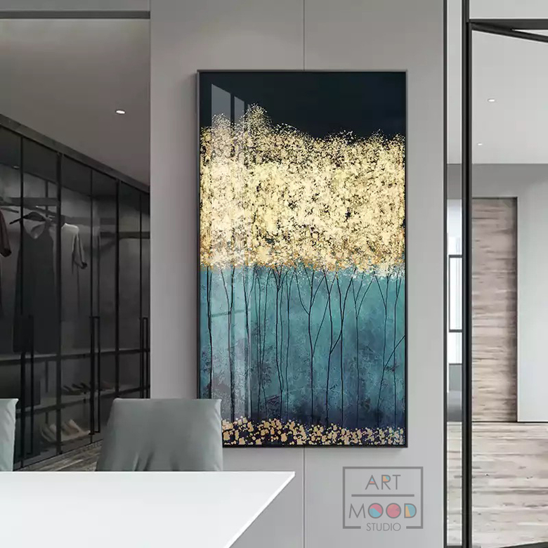 ПОСТЕР АБСТРАКТНЫЕ ЦВЕТЫ #2