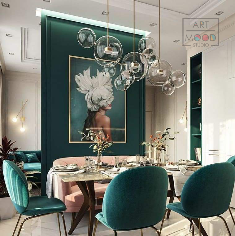 ПОСТЕР FLORAL WOMAN #4