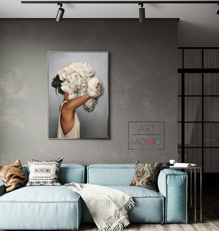 ПОСТЕР  FLORAL WOMAN #2