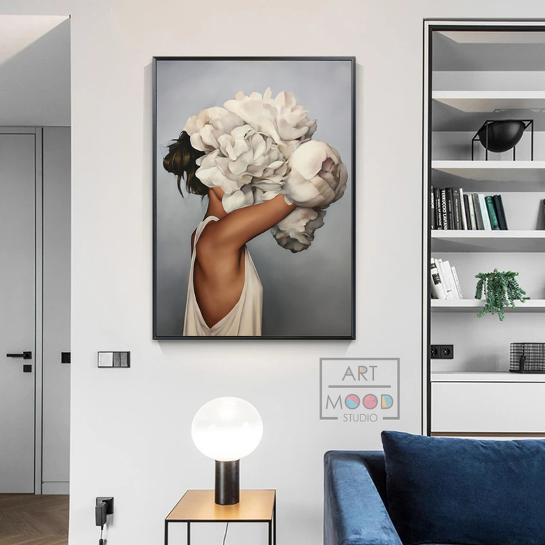 ПОСТЕР  FLORAL WOMAN #2