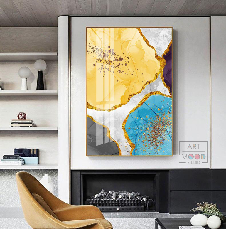 ПОСТЕР ABSTRACT MARBLE #1