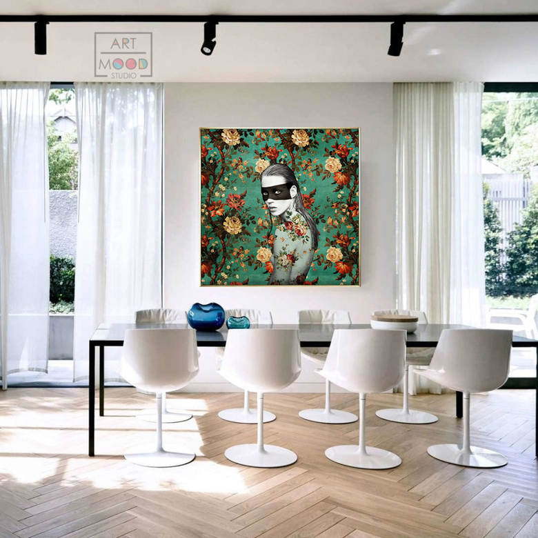 ПОСТЕР GIRL IN FLOWERS