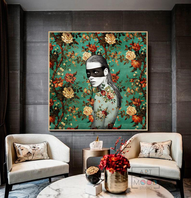 ПОСТЕР GIRL IN FLOWERS