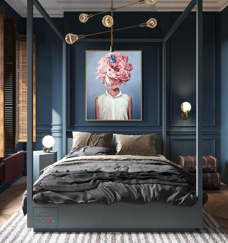 ПОСТЕР FLORAL WOMAN #1