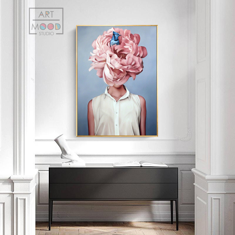 ПОСТЕР FLORAL WOMAN #1