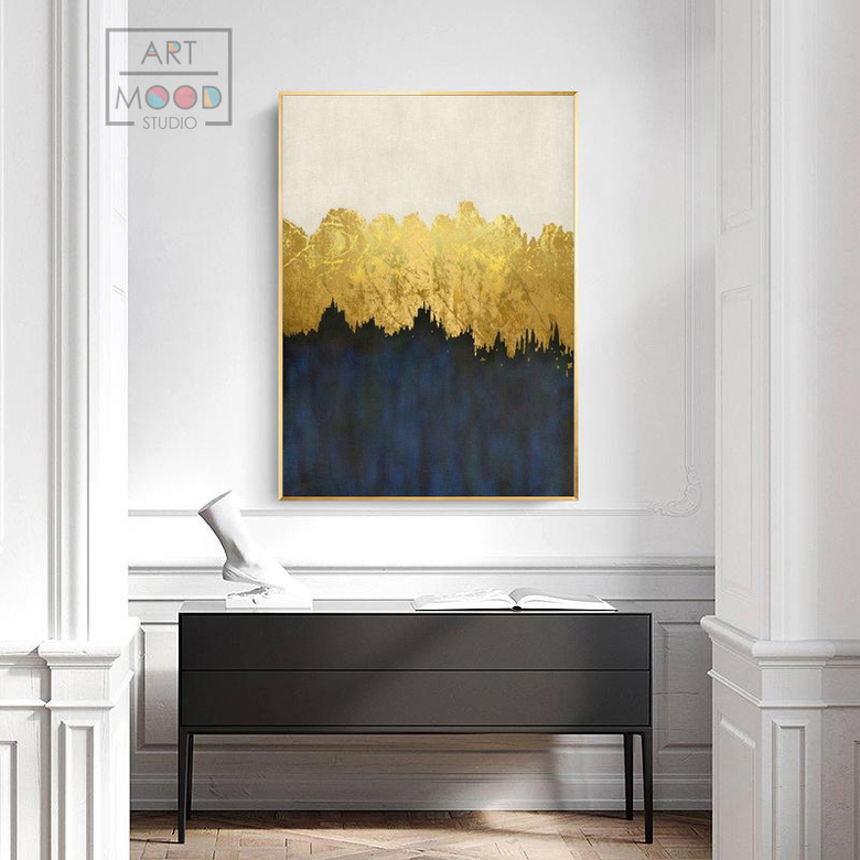 ПОСТЕР ABSTRACT GOLD