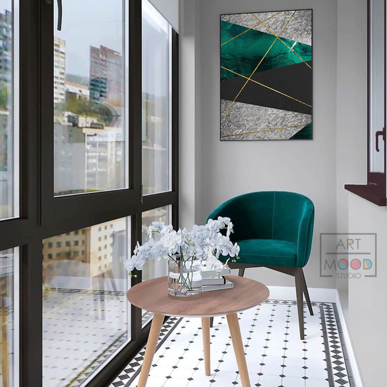 ПОСТЕР GOLD LINE #3