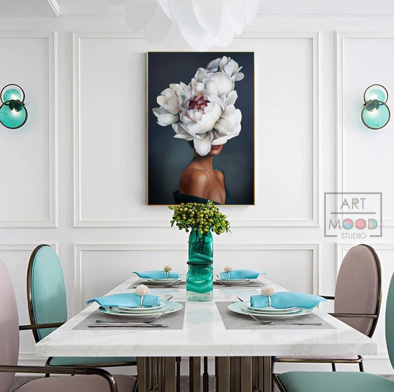 ПОСТЕР FLORAL WOMAN #5