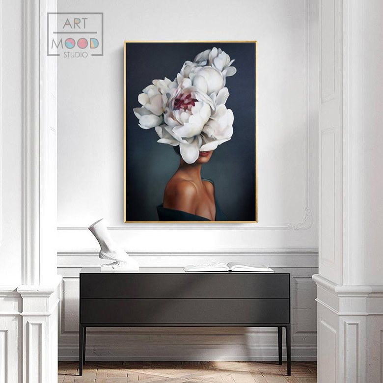 ПОСТЕР FLORAL WOMAN #5